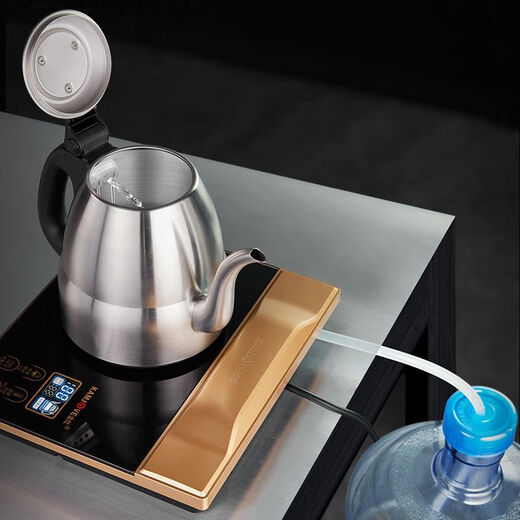 KAMJOVE F7 electric kettle with handle, automatic water filling, kettle insulation, integrated tea making stove, tea set F7