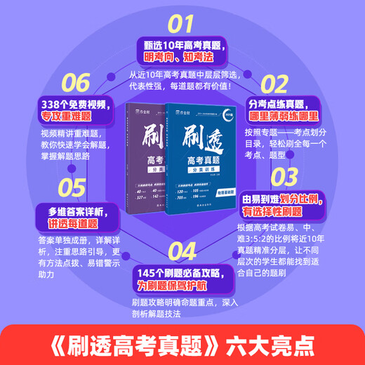 【2025新】作业帮高考真题物理基础题刷透1300题+压轴题320题全国卷必刷题满分突破大招集锦专项训练题型与技巧高中一轮二轮总复习 刷透物理基础题+压轴题-2本套 全国通用