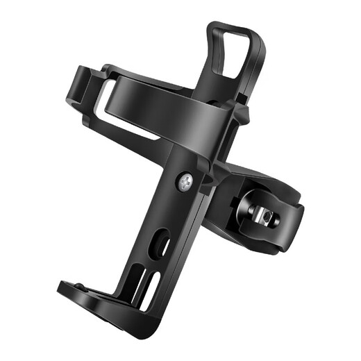 Hole-free bicycle water bottle rack, universal mountain bike water cup rack, battery electric motorcycle bicycle riding bracket, red quick-release water bottle rack