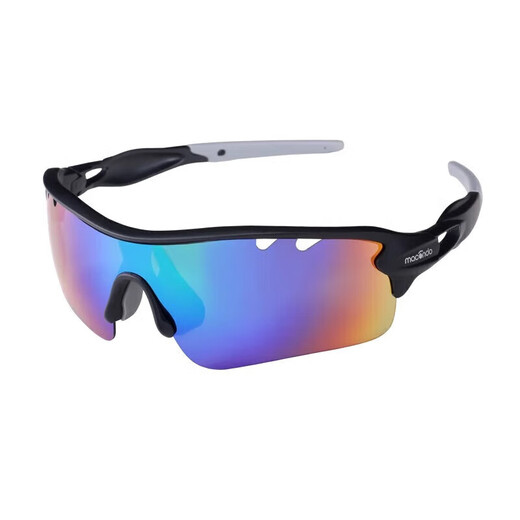 Macondo windbreaker sunglasses, outdoor sports marathon running glasses, polarized lenses, Aurora Purple, one size fits all