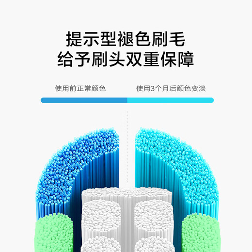 Huawei Smart Selection Hongmeng Smart Selection Libode electric toothbrush head suitable for Youyang series standard type - 4 pieces in white