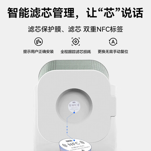 Huawei Smart Selection Hongmeng Smart Selection 720 air purifier filter, sterilization, smoke odor removal, formaldehyde removal and haze five-layer purification, compatible with purifier 1Pro