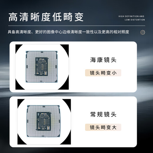 HIKVISION海康2500万工业相机高清镜头KF-P系列定焦焦距12mm-50mm像面1.2” MVL- KF3524M-25MP