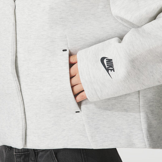 耐克（NIKE）夹克女装 2025新款秋季针织运动服潮流时尚休闲服户外防风外套女 HV2452-013 M