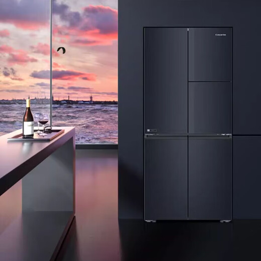 Casarte 506L ultra-thin embedded automatic ice maker air-cooled frost-free first-class energy efficiency large capacity bar home refrigerator refrigerator 506 liters + 10-year extended warranty card for the entire machine