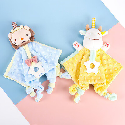 Beruhigende Handtuch Babypuppe Baby Schlaf Plüsch Spielzeughand Geschenkpuppe Hand Spielzeug 30cm1 nur Bohnenpuppe beruhigendes Handtuch Happy Kaninchen