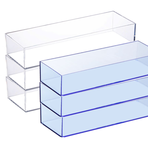 Yonghuan Mirror Cabinet Acryl Verschiedenes Schreibwarenzubehör Bleistiftspeicherbox Organisierende Kiste Schmal