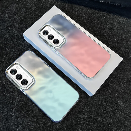 Это нормально? Применимо к корпусу мобильного телефона Opporeno13 Reno12 Новый защитный корпус с гофрированным водой Reno11/10 Light Hole Lens Reno9/8/6 Творческая личность с твердым цветом предотвращает выпрыгнутую воду.