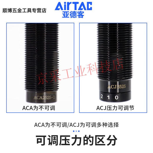 
Wenshio Hydraulic Buffer Damper ACA1007 Oil Pressure Pneumatic Anti-collision Gas ACA080ACA16201 ACA14122
