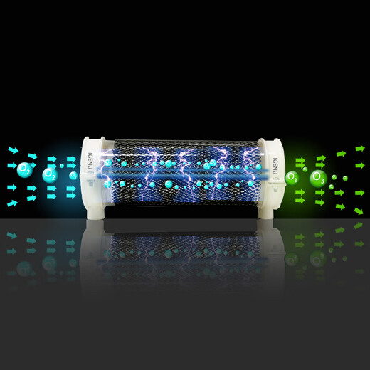 Aijenu Ozone Generator Food Factory Mobile Purification Workshop Industrial Warehouse Breeding Farm Sterilization and Disinfection Machine Deodorization 30g Upgraded Mobile Quartz Tube