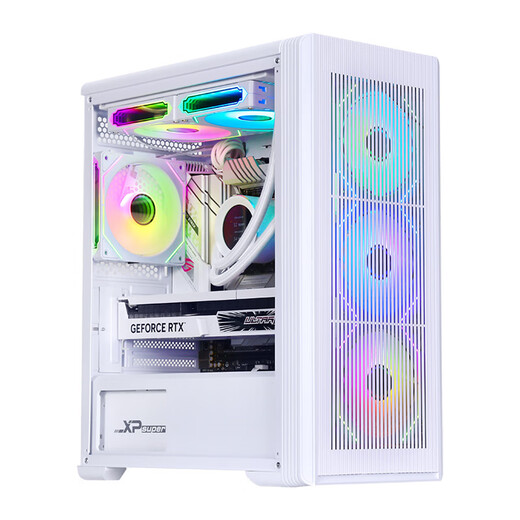 先马（SAMA）卡皮巴拉M1白色台式电脑matx散热主机箱 前板大面积进风/6风扇位/240水冷位/4硬盘位/Type-C预留孔