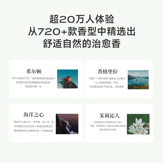 Iaa Xiaobai Aromatherapy Machine Air Purifier Automatic Fragrance Sprayer Home Fragrance Sprayer Room Bedroom Toilet Air Freshener Xiaobai + Suya White Tea (Tea Fragrance)