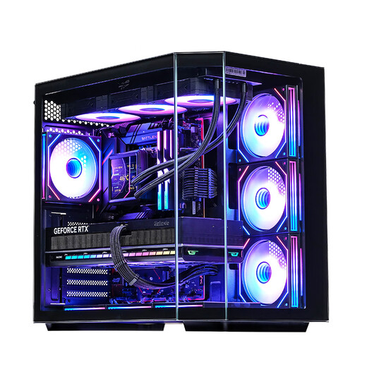 Renaissance Ruilong 9700X/9600X host RTX5070Ti/5060Ti graphics card Delta mobile assembly computer e-sports game live broadcast AI design complete machine DIY assembly machine RTX5070Ti+R7 9700X丨Configuration five