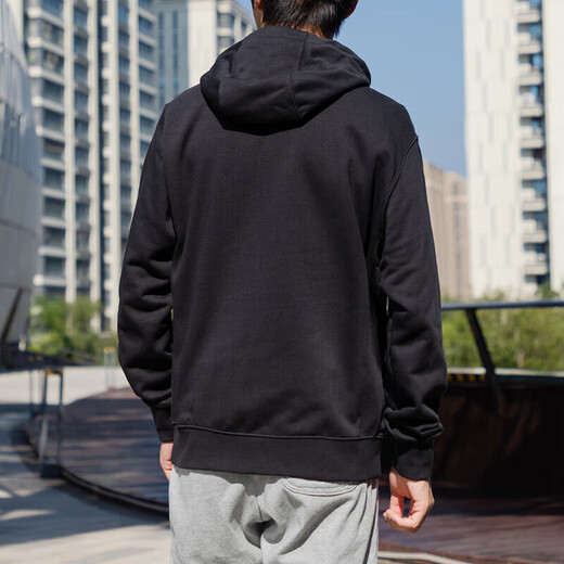 Nike (Nike) Спортивный костюм мужчина вязаная куртка с капюшоном Простые прямые брюки повседневные брюки.