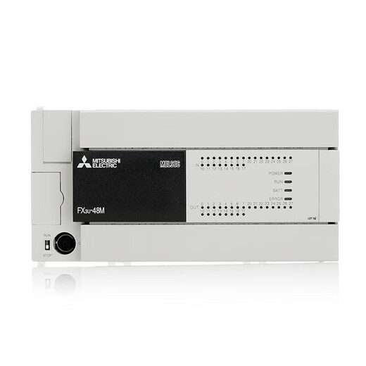 Customized new PLC FX3U 16MR ES A 32 48 64 80 128MT programmable controller precision FX3U-48MR-DS (24V) power supply