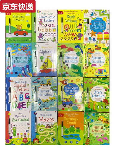 Tkhe Kindergarten -Stiftkontrolle Training Einführung zum Üben von Kopiebuch Kinder Englisch Alphanumeric Trace Book Praxis 4 -jährige 3 Baby zufällig übereinstimmt - 10 Bücher für Mädchenthemen - keine Farbbox