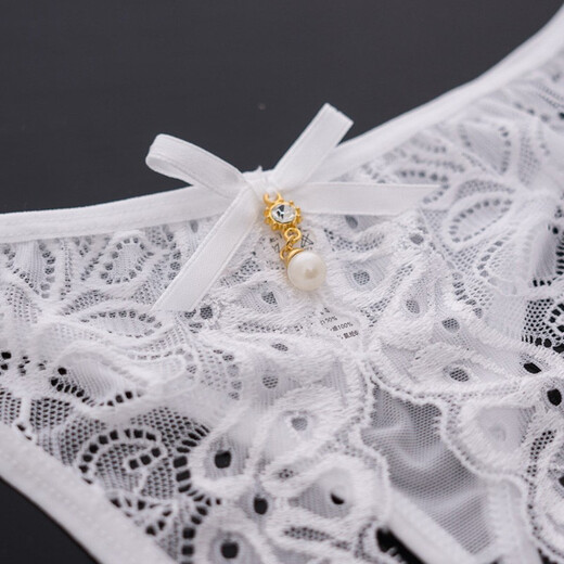 Jiumu Yadai sexy underwear women's underwear sexy pajamas lace open hollow see-through thong one size black one size