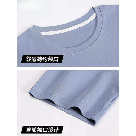 
Catman (MiiOW) Modal pajamas men's summer short-sleeved shorts ice silk cool and casual outdoor wearable clothes set 2025 new 9720 [cool feeling modal soft and comfortable] L [recommended 100-120 Jin [Jin equals 0.5 kg] wear]