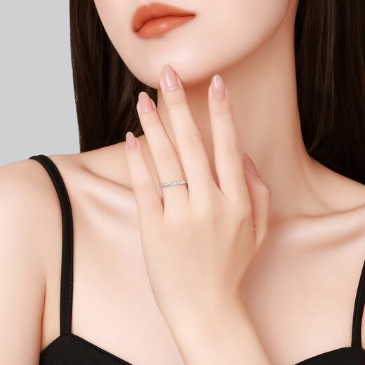 Chao Acer PT950 Platinum Diamond Ring Girls Birthday Gift Pricing Platinum SRP42200087 No. 12