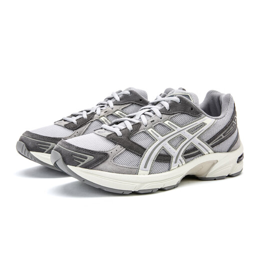 ASICS zapatos casuales zapatos para hombres y mujeres gel-1130 nuevos zapatos de papá retro tendencia de moda zapatos deportivos transpirables gris/1203a610-020 41.5 longitud interna 26 cm