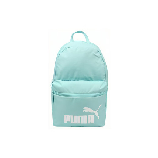 彪马（PUMA）大容量运动学生拉链 织物 书包背包双肩包 常规 男女同款情侣款 天使蓝
