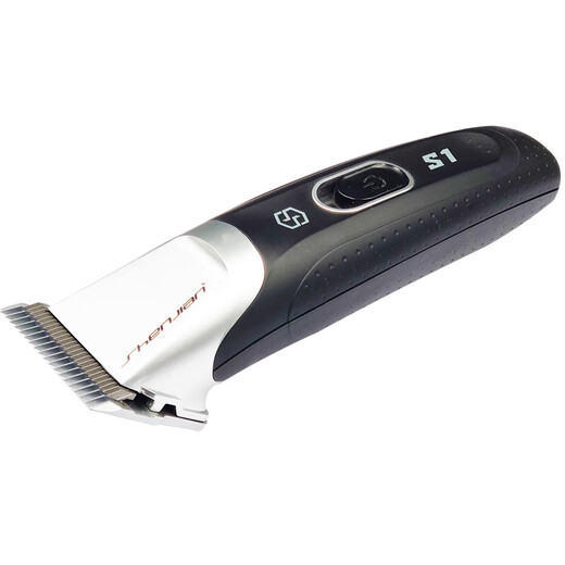 Shen Sheng S1 pet shop large electric clipper dog shaver special four-blade hair clipper four-blade (body + 10 + 7F + 5F + 4F) black