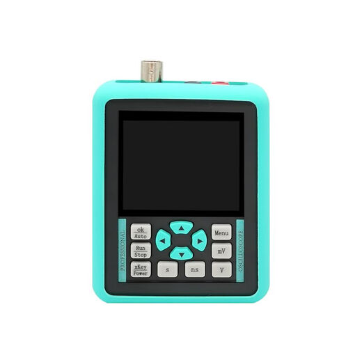 Oscilloscope handheld small mini portable digital oscilloscope 100M bandwidth 500M sampling cost-effective and powerful cyan upgraded model