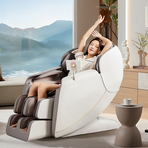 RONGTAI Massage Chair Home Full Body Massage Luxury Space Capsule 2025 Top Ten Brand Massage Gifts for Parents Birthday Gifts National Subsidy S56 Gray Brown