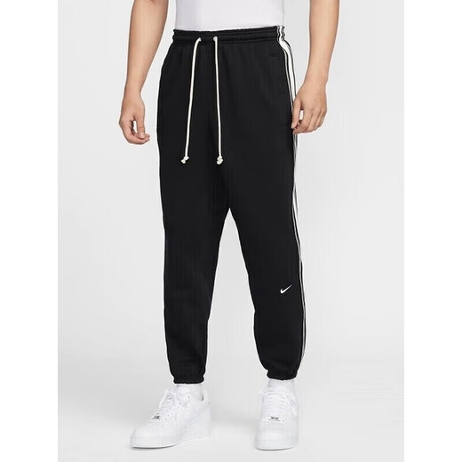 Nike (Nike) Jogginghose für Männer und Frauen im Herbst und Winter Neue Sporthosen plus Samt warme gestrickte Hosen HJ3884-010 Black S