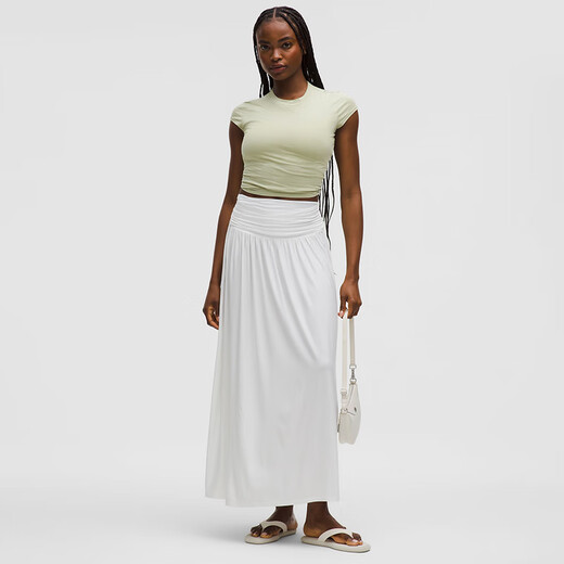 LULULEMON6182-in-1 Women's Two-in-1 Long Dress丨lululemon丨 White S