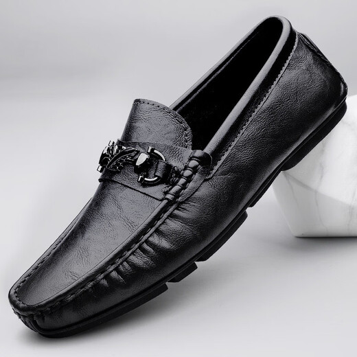 
Zero-degree broken-size men's leather shoes 2025 new casual genuine leather men's shoes soft sole breathable non-slip dad's shoes summer new brown 9926 38