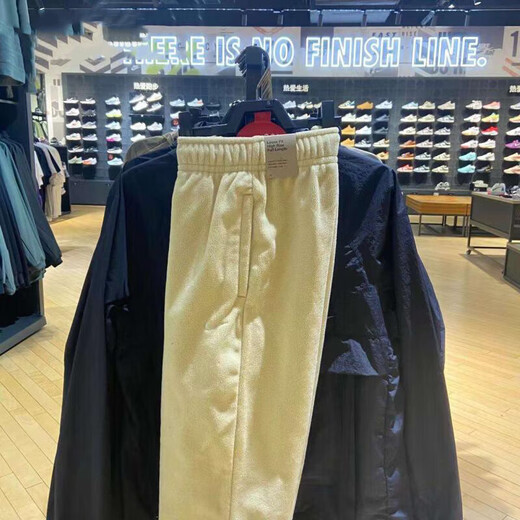 Pantalon officiel Nike (Nike) Pantalon féminin, automne et hiver nouveau pantalon de sport de fitness extérieur plus pantalon décontracté de vent en velours et confortable HQ4877-783 / Inner Plus Velvet L
