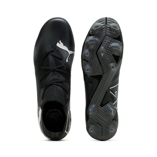 PUMA FG/AG Long Spike Lightweight Training Football Shoes Men's Natural Turf Spikes FUTURE 7 107715 Black-White-02 43