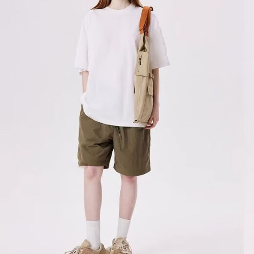 Hong Kong style brand dual-purpose crossbody bag personalized functional vest bag multi-pocket large-capacity variable backpack vest khaki L (suitable for height 175*180cm)