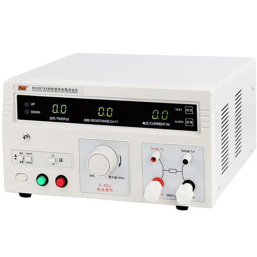 美瑞克RekRK2678XM接地电阻测试仪数显32A/70A电器设备检测高精度 RK9930