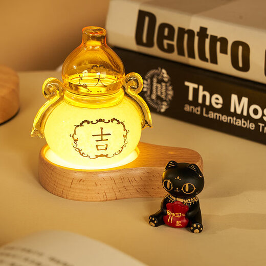 British Museum birthday gift, blessing and fortune, gourd, weather storm bottle, desk decoration, birthday gift for best friend