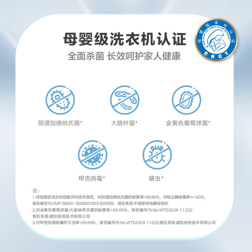 LittleSwan 3kg wall-mounted fully automatic mini underwear washing machine Water Cube nano silver ion sterilization, mite anti-allergy, six-dimensional anti-loosening, first-level energy efficiency, single-wash model TG30M80 ultra-fine bubble cleaner