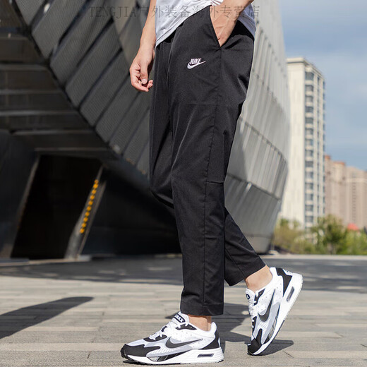 耐克（NIKE）裤子男裤秋季速干裤健身梭织宽松运动库直筒裤长裤DX0625 DM6627-010 S码/100-120斤/165