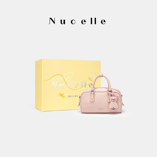 纽芝兰（NUCELLE）明星同款飞马方巧包女式2025波士顿通勤单肩斜挎手提保龄球包礼物