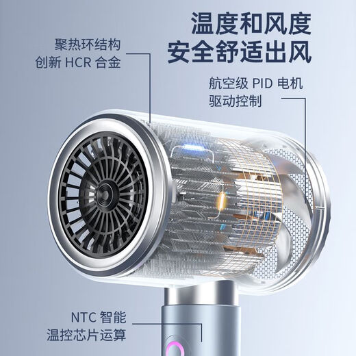 Sawang Germany Hair Dryer Household Silent Negative Ion Leafless High-speed Quick-drying Baby Barber Shop Constant Temperature Hair Dryer Hair Salon Hair Dryer Laifen High Power Does Not Harm Hair White 100% Authentic Warranty 2025 New Upgrade Silent Quick Drying 4.5 Billion Moisturizing Negative Ions