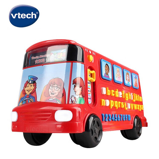 伟易达（Vtech）伟易达字母巴士儿童玩具车26个英文字母早教学习机音乐汽车 活动189四合一字母巴士