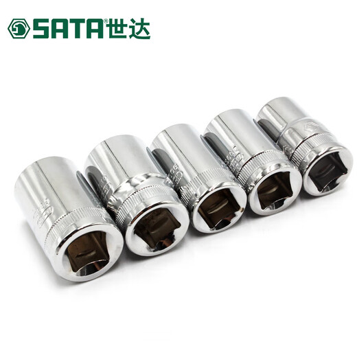 世达 SATA工具套筒1/2大飞棘轮扳手12角梅花套筒头8-32mm套管头子13601 13610/19mm