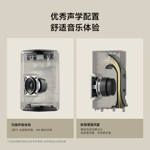 Xiaomi (MI) Xiaomi smart speaker, the new generation of super Xiaoai smart speaker, AI big model Q&A, continuous command and language control, support remote car preparation, Xiaomi Bluetooth speaker