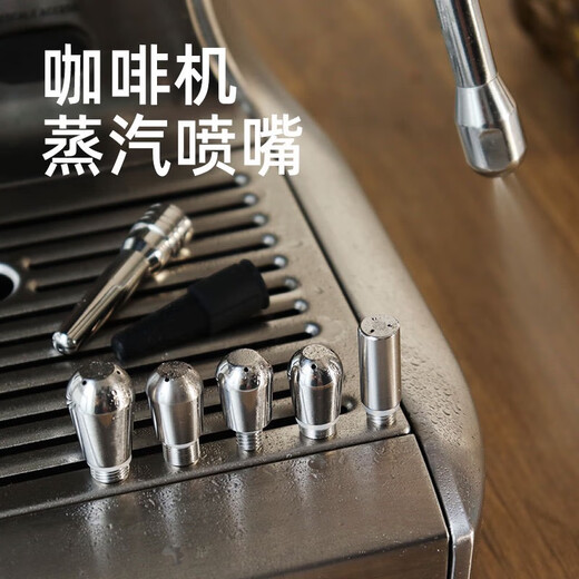 咖啡机打奶泡配件格米莱两孔铂富三孔喷头德龙改装蒸汽喷嘴 柏翠3833/3899/小白醒醒PRO 三