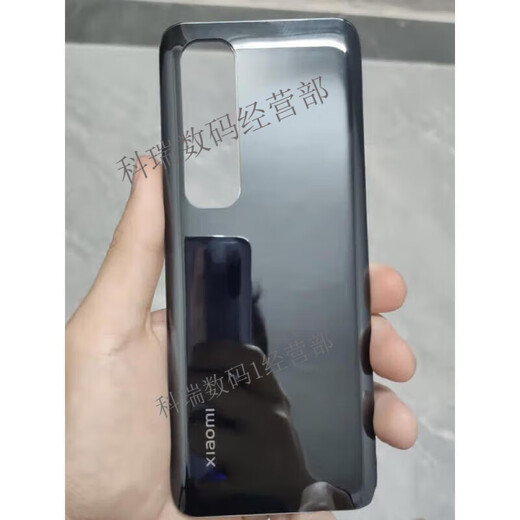 Suitable for Xiaomi 10S back cover Xiaomi 10s glass shell battery cover mobile phone back shell Xiaomi 10S back cover black original disassembly