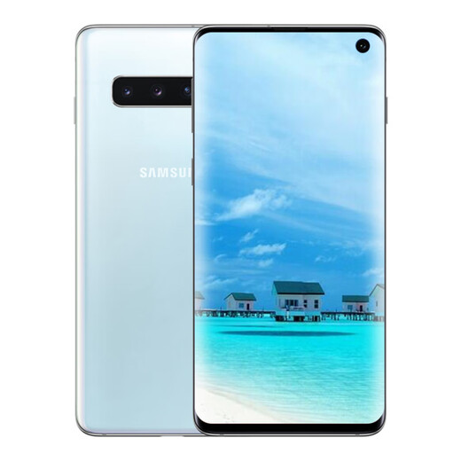 三星（SAMSUNG）/三星 Galaxy S10 SM-G9730国行S10+通4G手机S10e 烟波蓝 4G通 套餐一 S10  8GB 512GB 中国