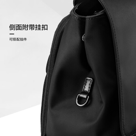 Samsonite camouflage bag business backpack computer bag 14-inch men's and women's backpack cow leather large capacity NV2*004