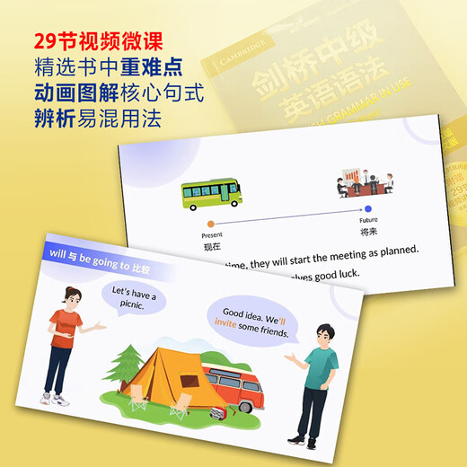 Cambridge Intermediate English Grammar + Übungsset mit kostenlosen Video-Tutorials (Cambridge English in Use Series 5. Auflage, chinesische Ausgabe, insgesamt 2 Bände)