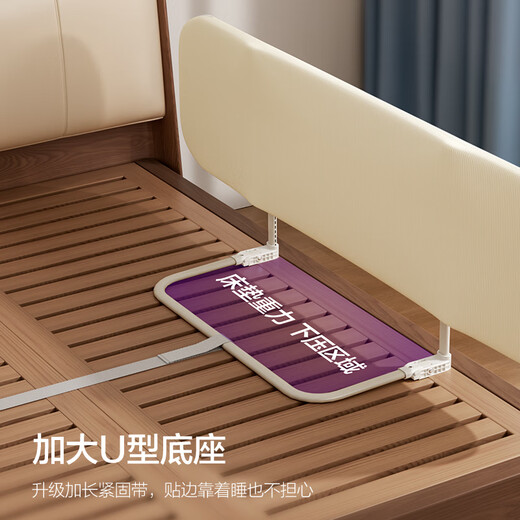 Avent Philips installation-free children's crib guardrail, one-sided bed fence, baby anti-fall, one-sided bedside 1.8m, foldable on both sides + free installation + free storage bag