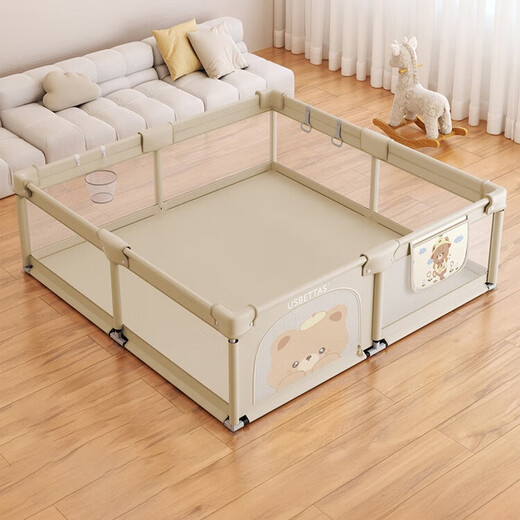 Betas -Spiel Zaun Baby Leitplanke Baby Kinder Boden im Innenhaus Wohnzimmer Zaun niedlicher Bär 180200 cm